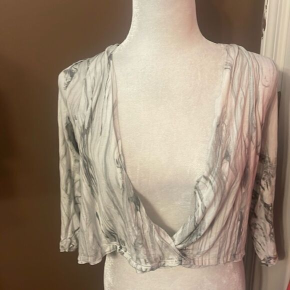 Gypsy Top Flirty Back Black /marble Size Small - Picture 1 of 6